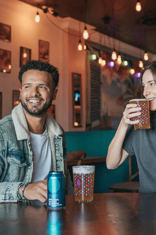 Bière Big Drop Pine Trail Pale Ale 0,5% sans alcool 🥂 Sanzalc, la cave sans alcool et sans complexe