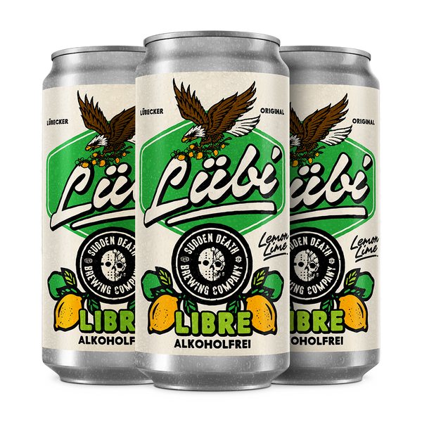 Bière Sudden Death - Lübi Libre Lemon Lime 0,5%